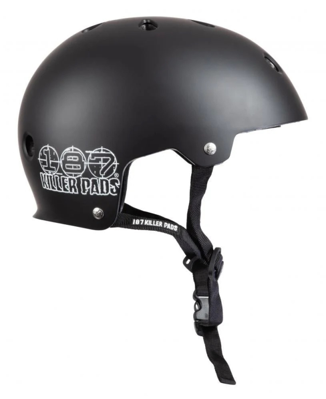 187 KILLER PADS CERTIFIED HELM (MATTE BLACK)
